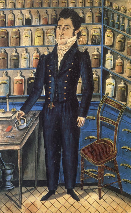 Jacob Maentel Portrait of Dr.Christian Bucher